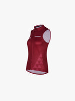 Classic Gilet Women Mountain Maroon